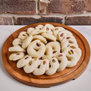 Homemade Ghraybeh Cookies