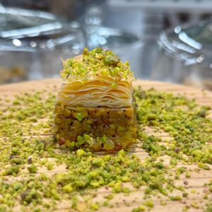 Homemade Pistachio Baklava